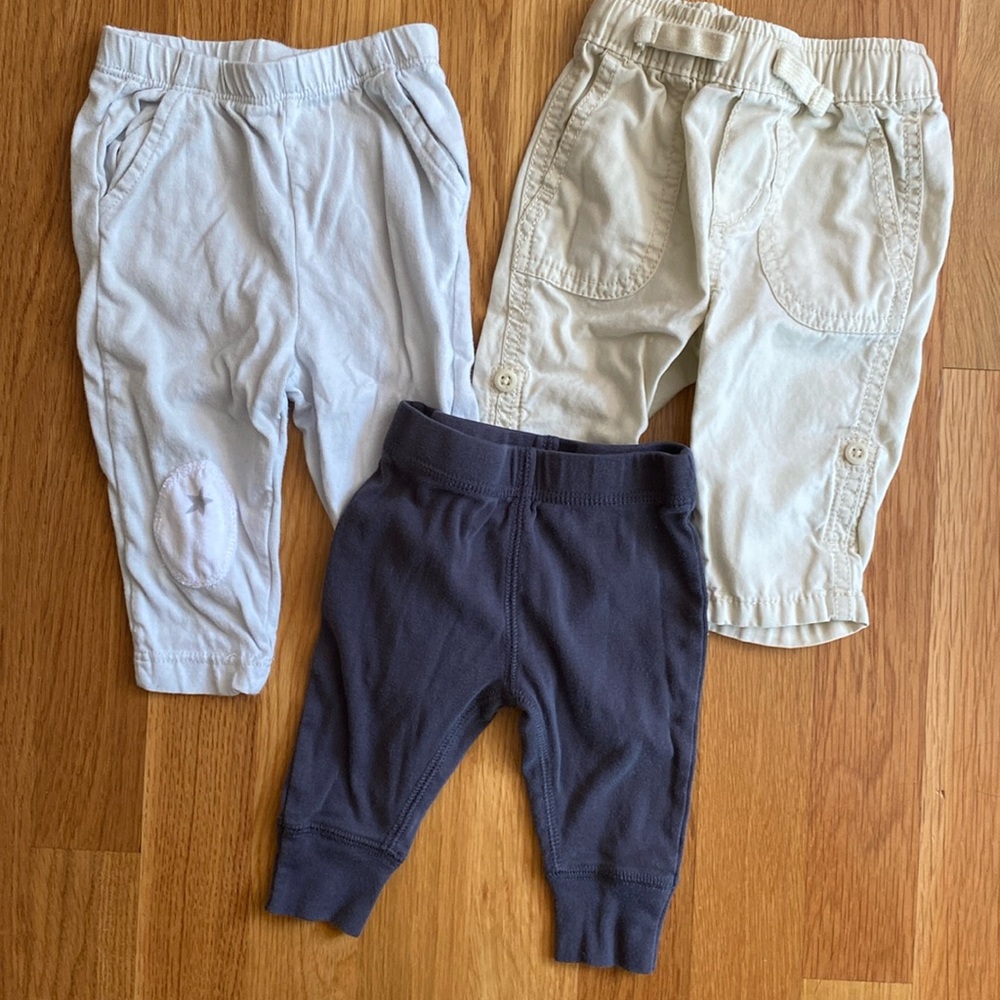 0-3M and 3M Gender Neutral Pants Bundle